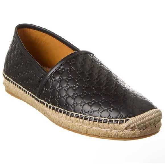 Lightly used GUCCI Microguccissima Leather Espadrille size 39 - Picture 4 of 7